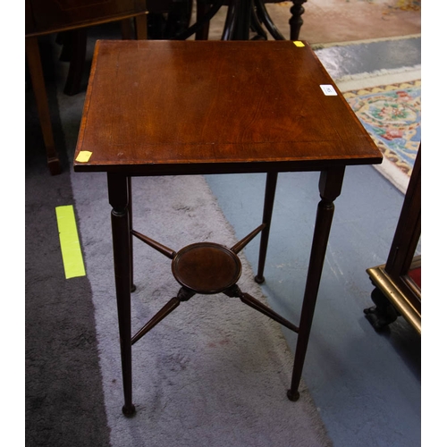 534 - NEAT INLAID MAHOGANY OCCASIONAL TABLE