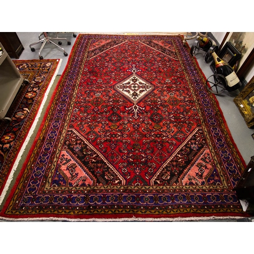 552 - PERSIAN SOROUK RUG

317cm long x 212cm