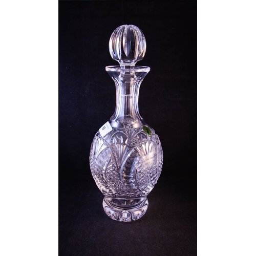 69 - WATERFORD CRYSTAL SEA HORSE WINE DECANTER