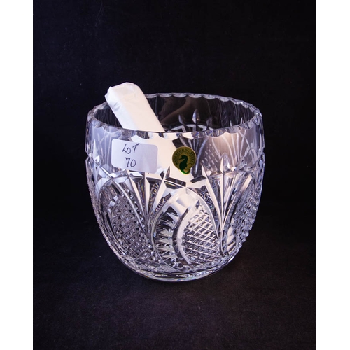 70 - WATERFORD SEAHORSE ICE BUCKET