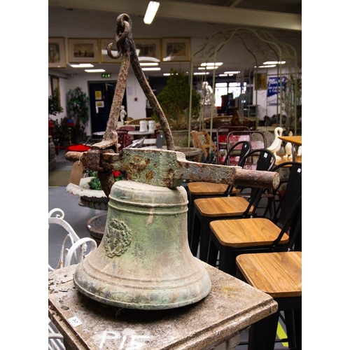 250 - ***WITHDRAWN ***CAST IRON TOWER BELL