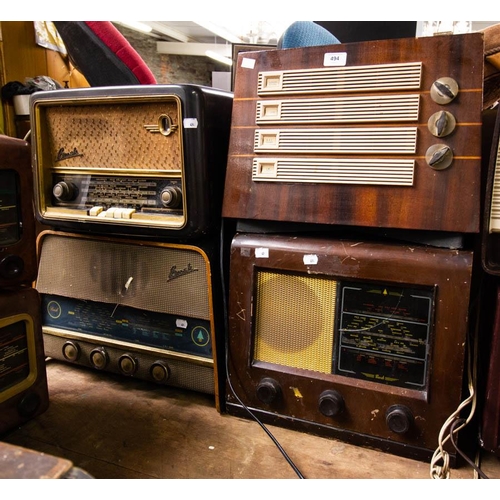 494 - 4 OLD RADIOS - AS FOUND