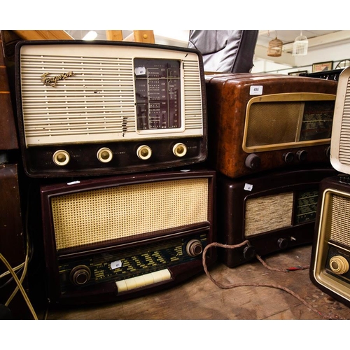 495 - 4 OLD RADIOS - AS FOUND