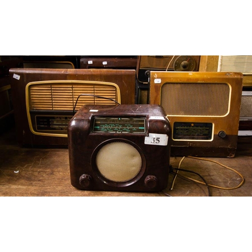 499 - 3 OLD RADIOS - AS FOUND