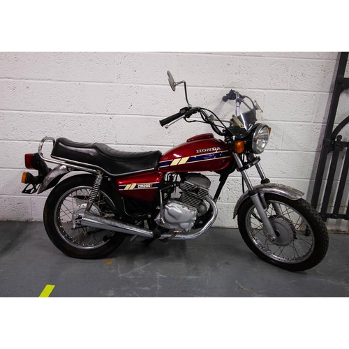 509 - HONDA CM 200 T BIKE - NO KEYS OR LOG BOOK