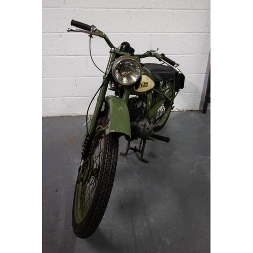 511 - BSA BANTHAM MOTOR BIKE . AS FOUND, NO KEYS, NO LOG BOOK