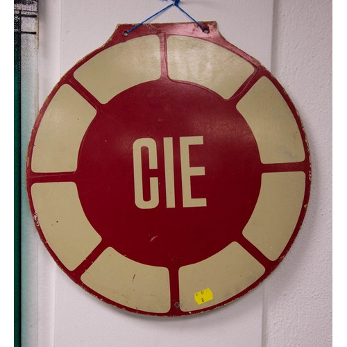 140A - ORIGINAL ROUND CIE SIGN