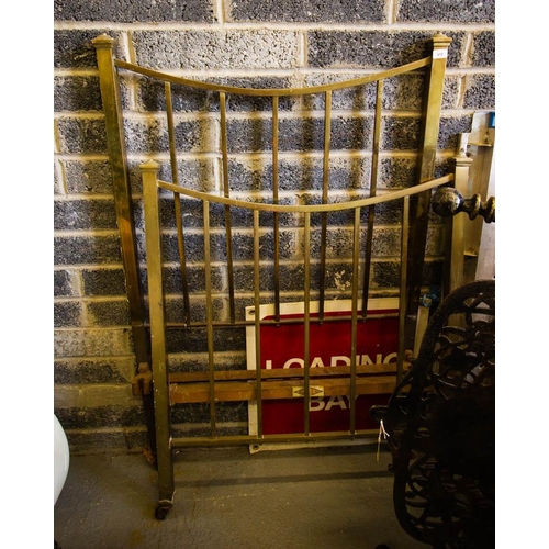 479 - 3' BRASS RAIL BED