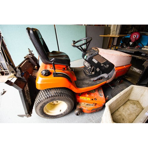 489 - KUBOTA G21 DIESEL RIDE ON LAWN MOWER WITH 48