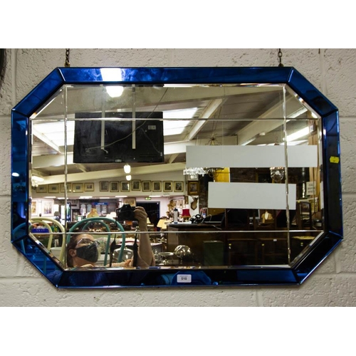 510 - SHAPED BEVELLED FRAMELESS MIRROR