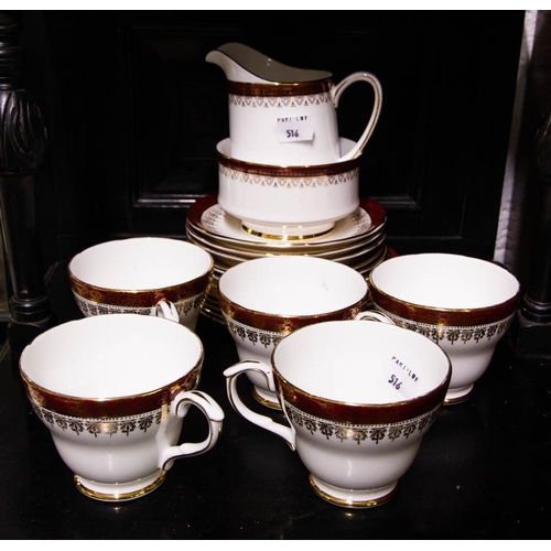 516 - 2 PART TEA SETS + ODD CHINA