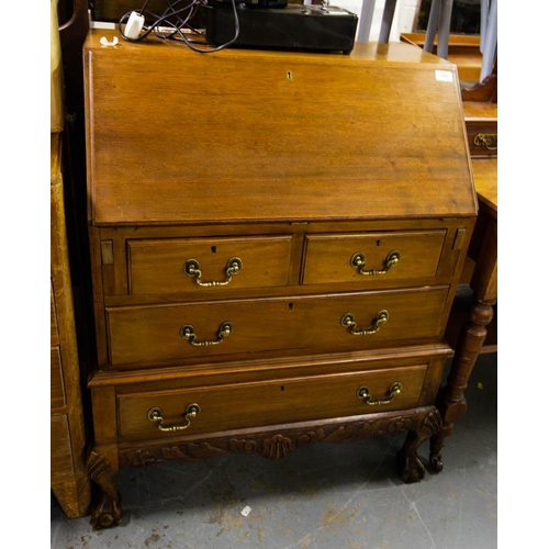 535 - MAHOGANY CLAW LEG BUREAU - AF