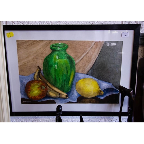 83 - 3 MICHAEL O'CONNELL OIL ON BOARD STILL LIFES