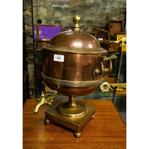163 - COPPER SAMOVAR