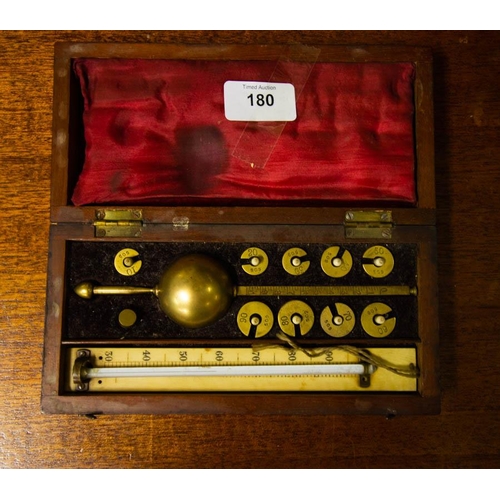 180 - HYDROMETER IN CASE