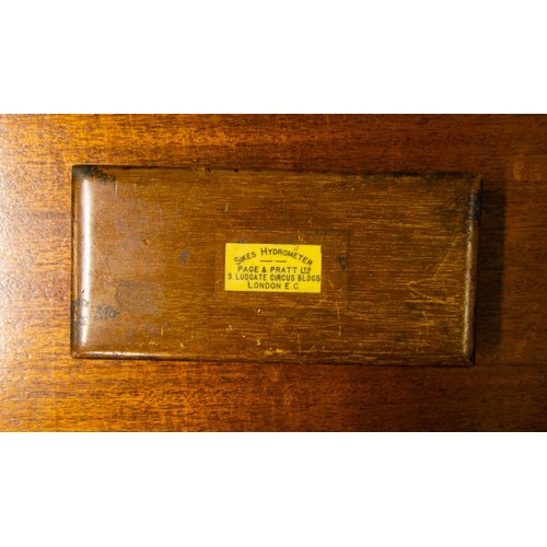 180 - HYDROMETER IN CASE