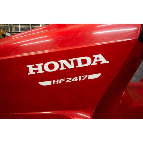 134 - HONDA HF2417 RIDE ON LAWN MOWER