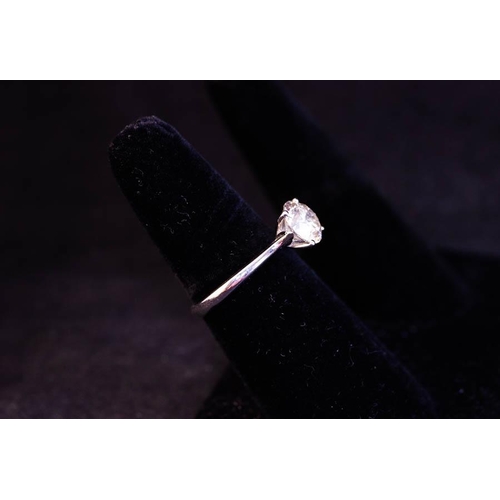 252 - 18K GOLD SOLITAIRE DIAMOND RING 2CT TOTAL DIAMOND H/I COLOUR