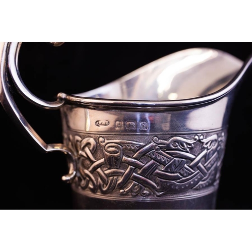 289 - BIRMINGHAM SILVER JUG