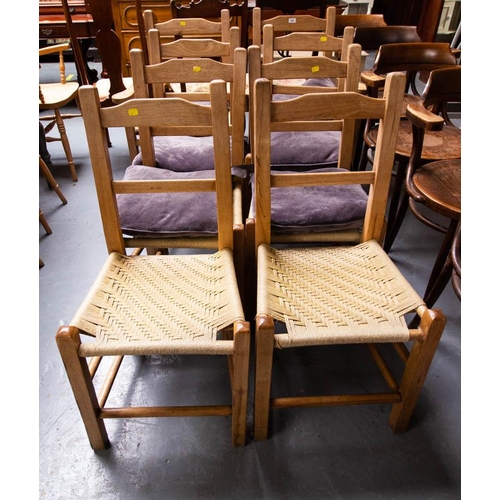 550 - 6 + 2 SUGAN KITCHEN CHAIRS