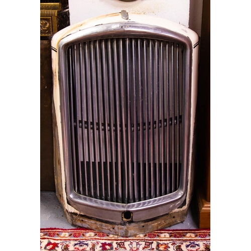 136 - 2 VINTAGE CAR GRILLS