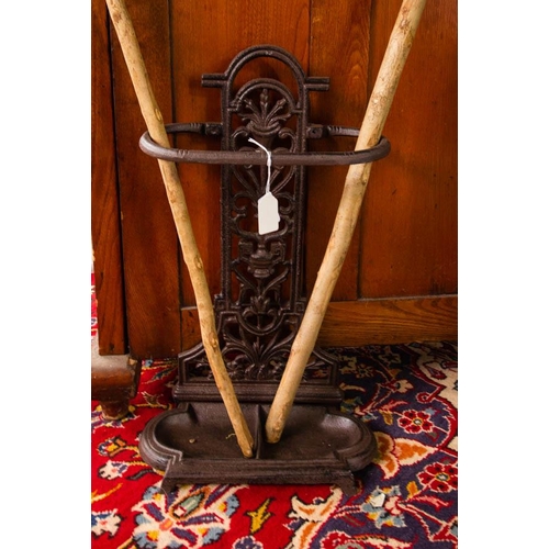 185 - CAST IRON STICK STAND