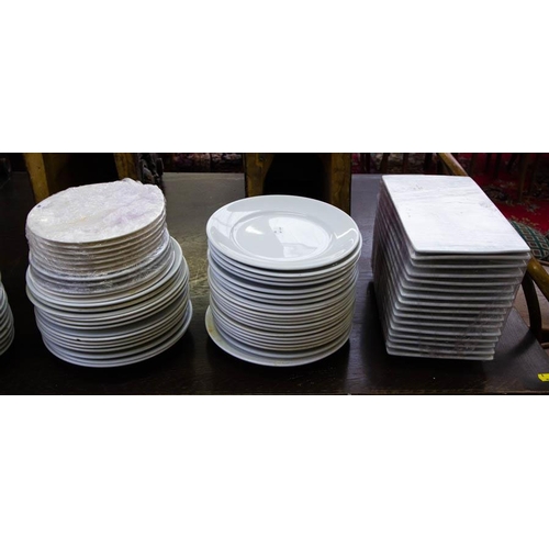 201 - LOT OF WHITE CROCKERY