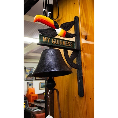 234 - CAST IRON GUINNESS BELL