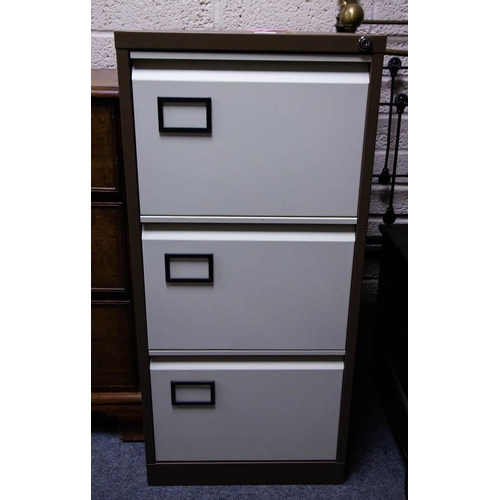 106 - 3 DRAWER FILING CABINET