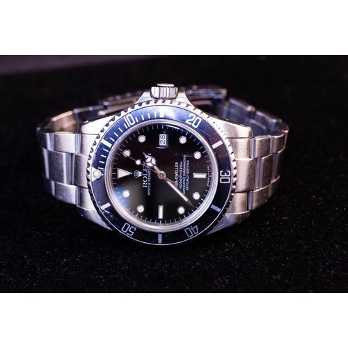 170 - ROLEX 1984/1985 SEA-DWELLER WATCH JUSTDATE SUBMARINER WITH STAINLESS STEEL STRAP. NO BOX OR PAPERS S... 