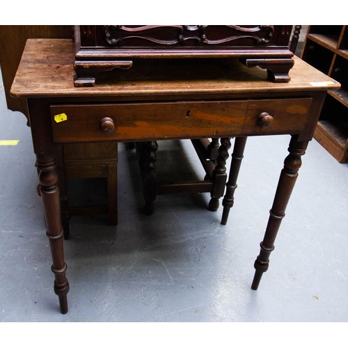 481 - VICTORIAN MAHOGANY TABLE