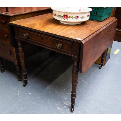 501 - ANTIQUE MAHOGANY SOFA TABLE AF