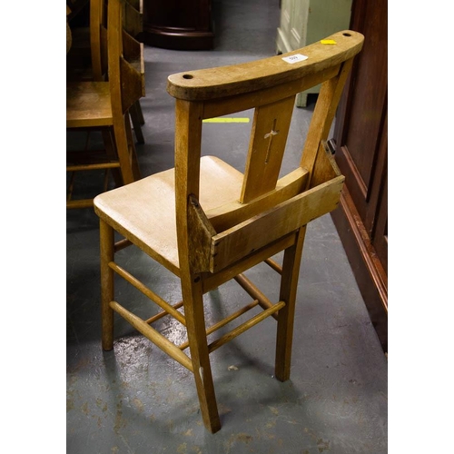 509 - 6 SCHOOL CHAIRS