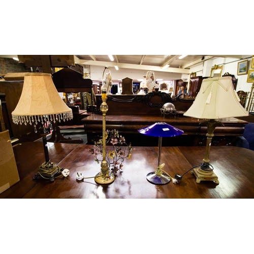 525 - 4 TABLE LAMPS