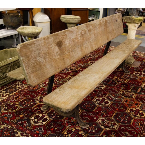 154 - UNIQUE HEAVY CONVERTIBLE BENCH TO TABLE 214L CM