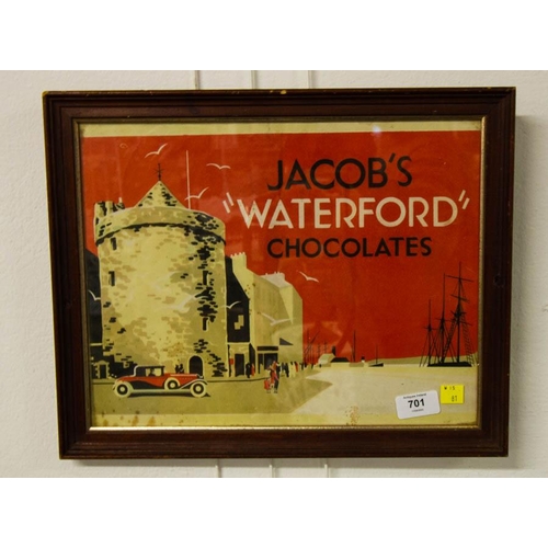 701 - WATERFORD JACOBS CHOCOLATE PICTURE