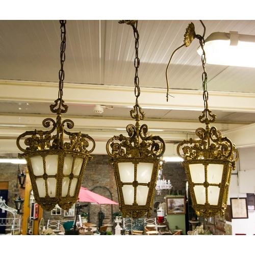 716 - 6 GILDED LANTERNS