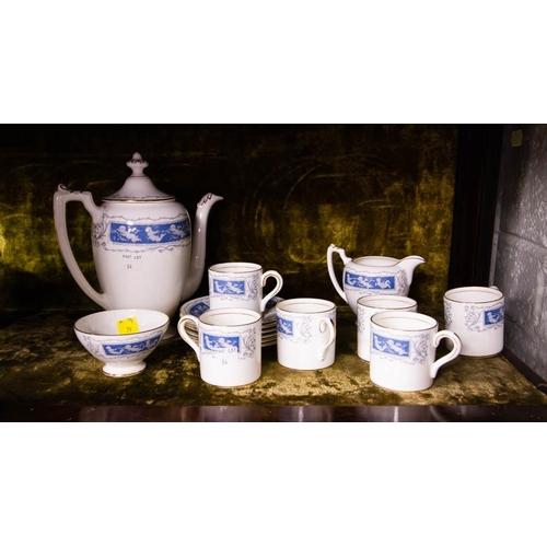 64 - 3 MISC COFFEE SETS - COALPORT, ROYAL ALBERT, VICTORIAN