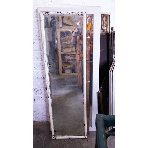 809 - LARGE QUANTITY OF MISC. PAINTED MIRRORS