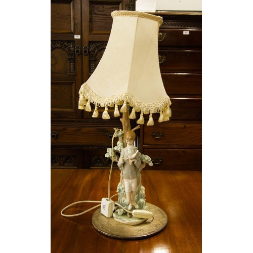 537 - 2 LLADRO TABLE LAMPS