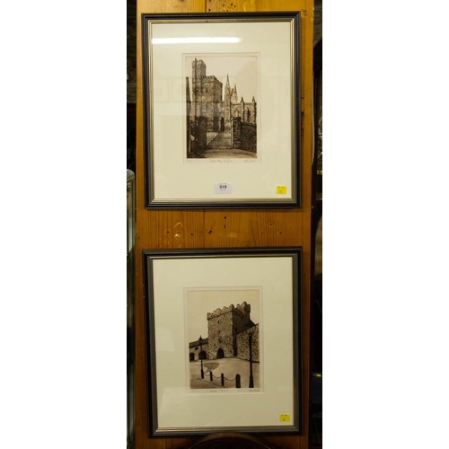 519 - SET OF 4 LIMITED EDITION WEXFORD TOWN PRINTS