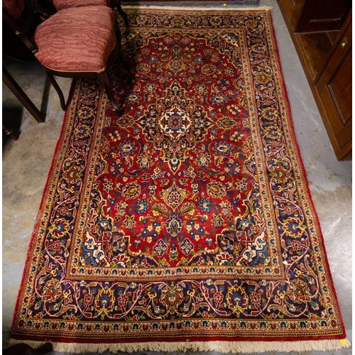 581 - PERSIAN TABRIZ RUG 235 X 147CM