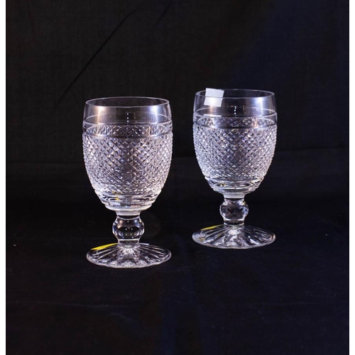 239 - 5 WATERFORD CRYSTAL WINE GLASSES