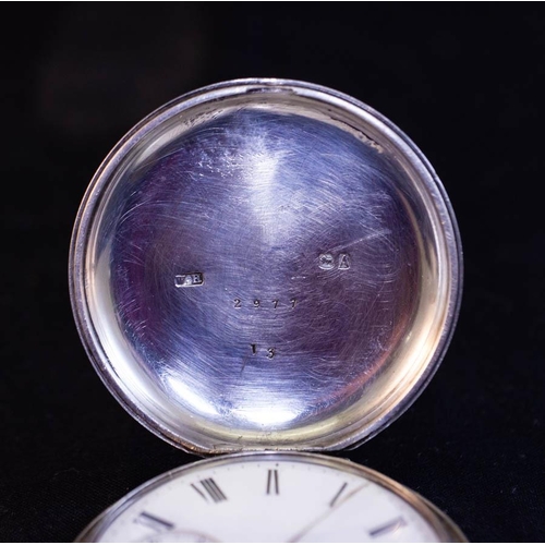 274 - SILVER GENTS POCKET WATCH