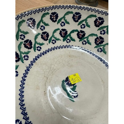 386 - 3 MOSSE POTTERY BOWLS