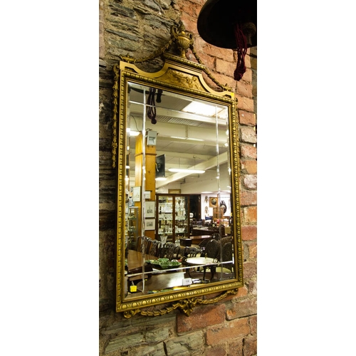 118 - NEO CLASSICAL STYLE MIRROR 116 X 56CM