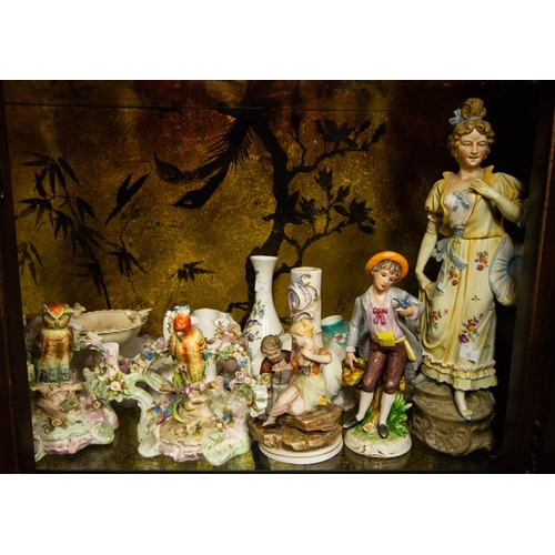 95 - LOT OF PORCELAIN FIGURES ETC