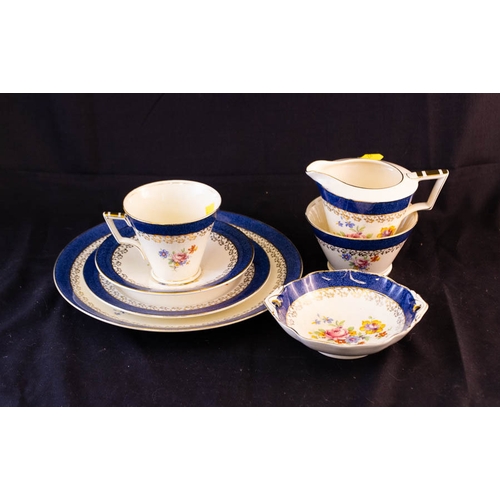 134 - 23 PIECE ROYAL WINTON TEA SET