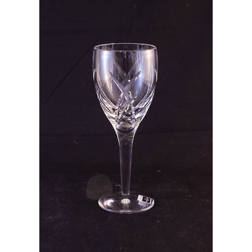 174 - 6 WATERFORD CRYSTAL JOHN ROCHA SIGNATURE WINE GLASSES - BOXED