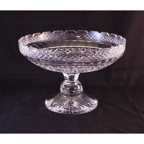 197 - WATERFORD CRYSTAL FOOTED BOWL